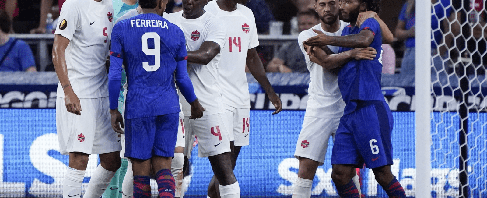 Estados Unidos 2-2 Canadá