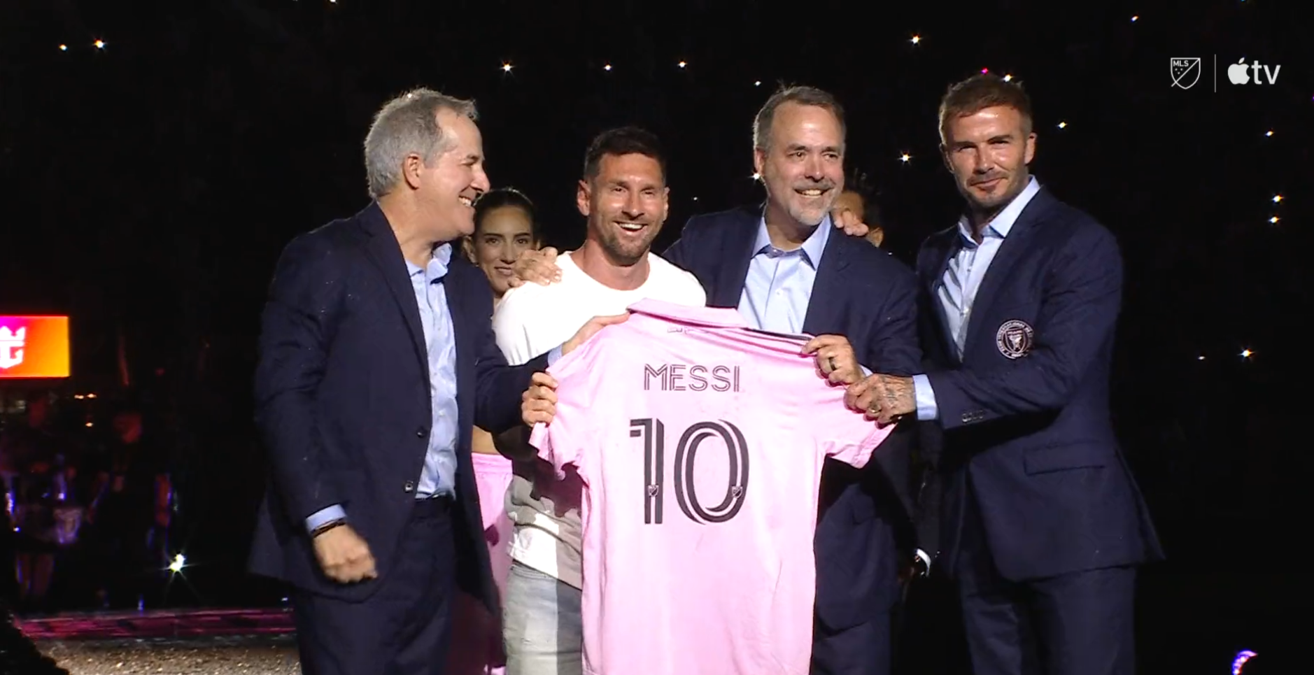 Así fue la presentación de Leo Messi con el Inter en Miami