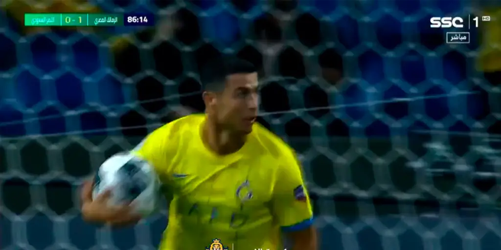 Repetición Gol de Cristiano Ronaldo HOY con Al Nassr vs Zamalek