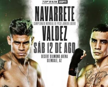 Vaquero Navarrete vs Óscar Valdez