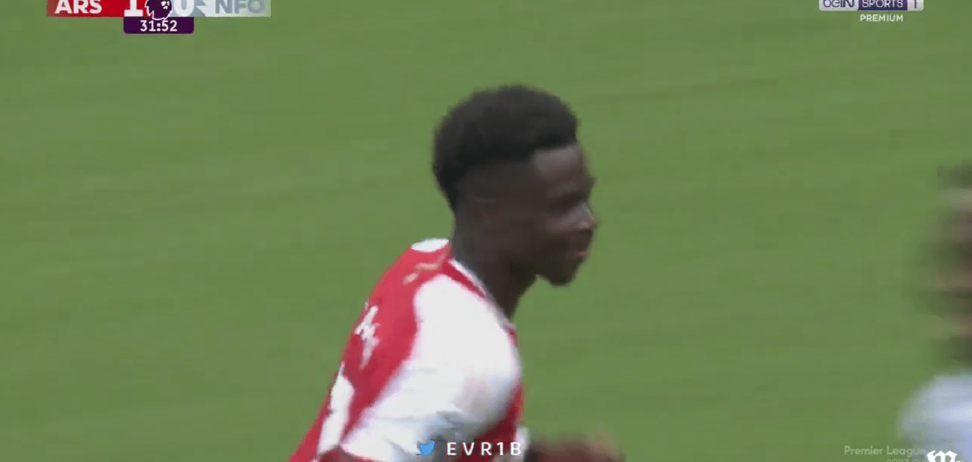 Arsenal 2-1 Nottingham Forest