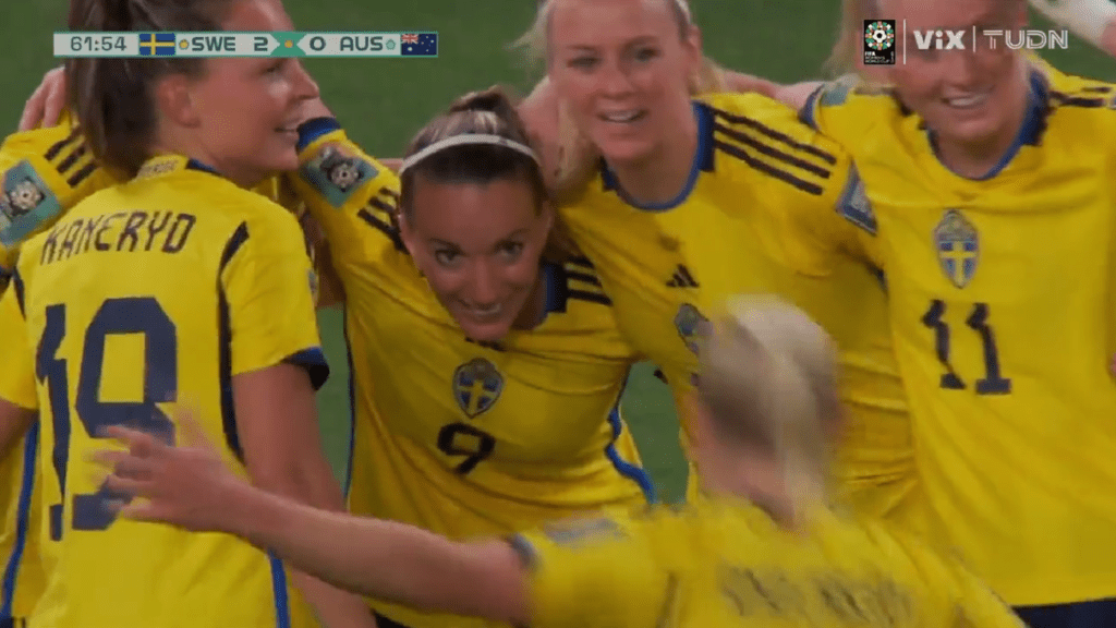 Suecia 2-0 Australia