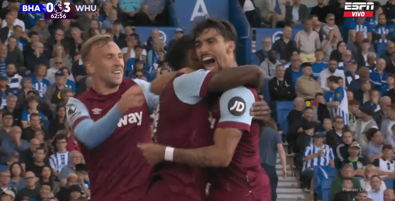 Brighton 1-3 West Ham