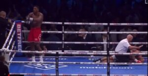 victoria por KO de Anthony Joshua sobre Robert Helenius