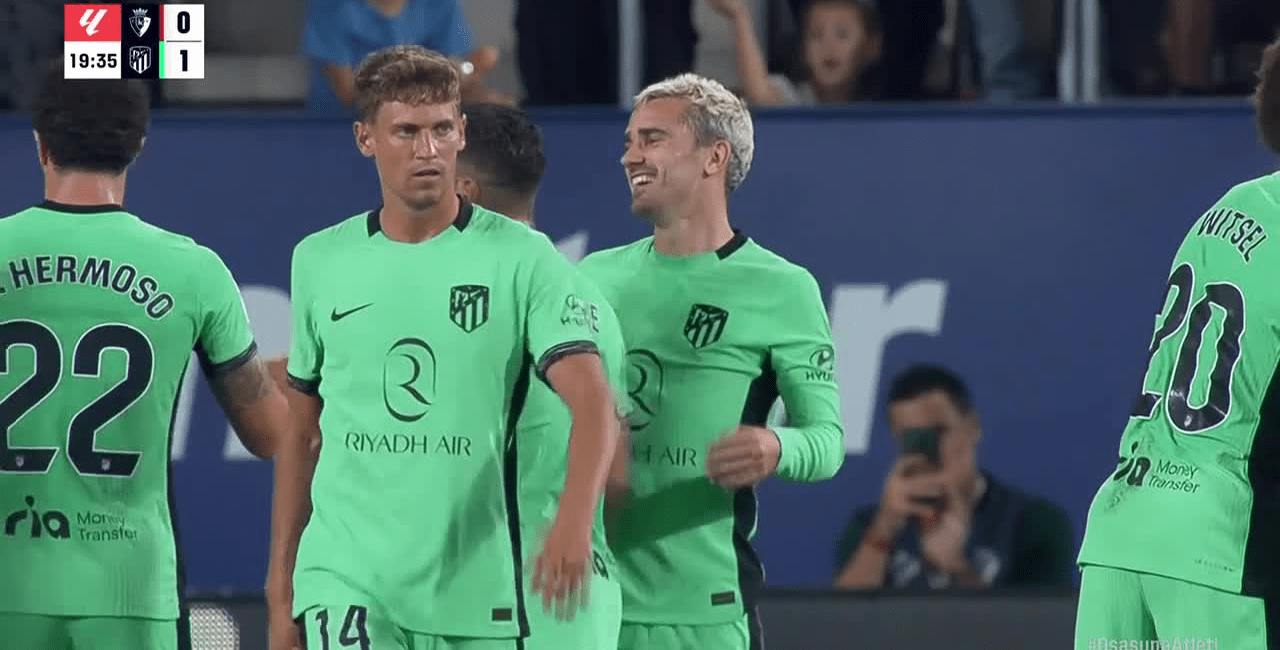 Osasuna 0-2 Atlético de Madrid