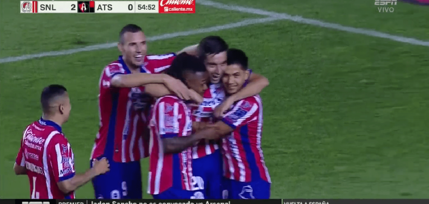 Atlético San Luis 2-0 Atlas