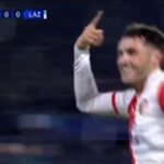 Repetición Gol de Santiago Giménez Feyenoord vs Lazio 2-0