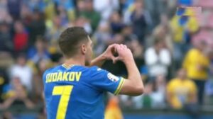 Ucrania vs Macedonia 2-0 Jornada 7 Eliminatorias Euro 2024