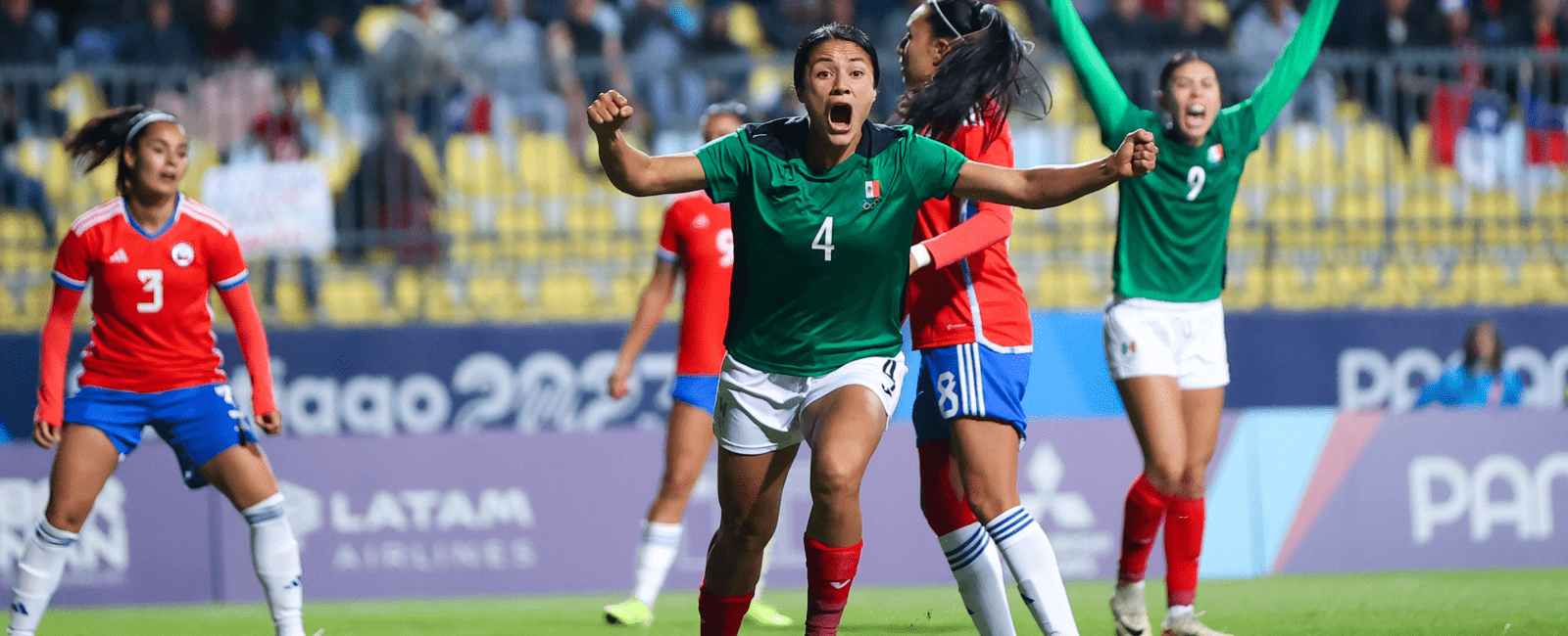Chile 1-3 México