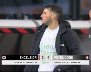 Repetición Hat-trick de Santiago Giménez Excelsior vs Feyenoord 2-4