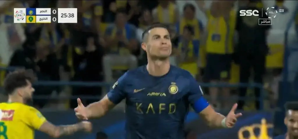 El GOLAZO de Cristiano Ronaldo HOY en el Al Nassr vs Al Khaleej