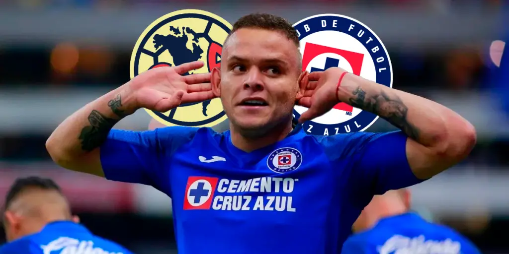 Cruz Azul y América estarían negociando por Cabecita Rodríguez