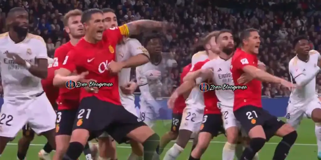 [Vídeo] Polémica en el gol de Rüdiger ante Mallorca por posible falta de Dani Carvajal
