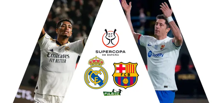 Real Madrid Vs Barcelona EN VIVO Hora Canal D Nde Ver Final Supercopa   Posibles Alineaciones Real Madrid Vs Barcelona Supercopa De Espana 2024 768x360 