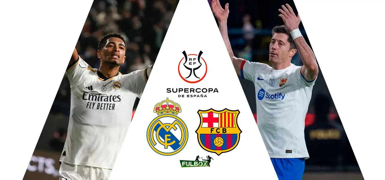 Real Madrid vs Barcelona EN VIVO Hora, Canal, Dónde ver Final Supercopa