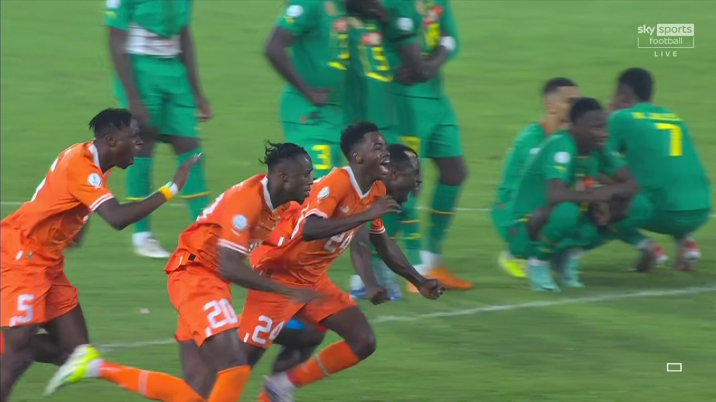 Senegal vs Costa de Marfil 1(4)-1(5) Copa Africana 2024