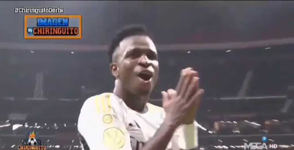 El video polémico de Vinicius Jr ante el Atlético de Madrid que le da la vuelta al mundo