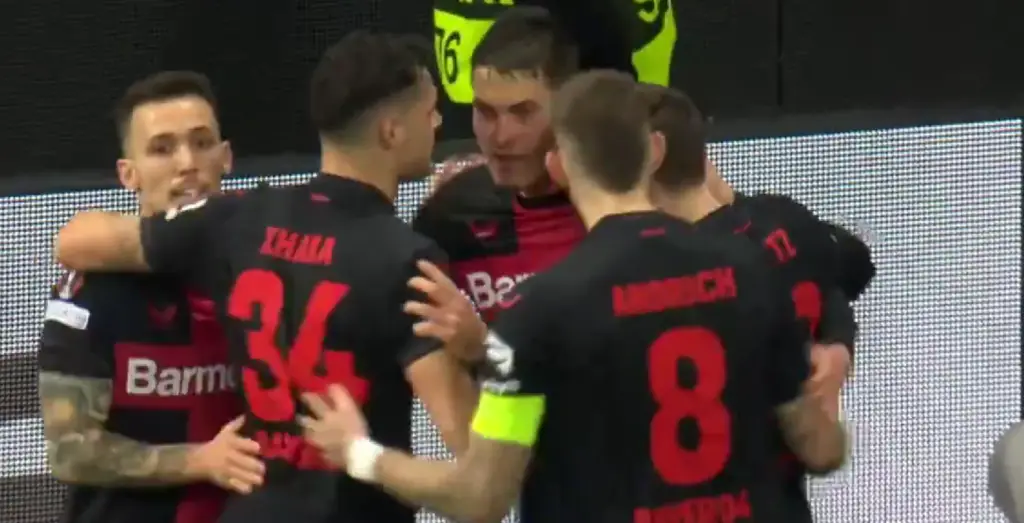 Bayer Leverkusen vs Qarabag 3-2 Octavos de Final Europa League 2023-24