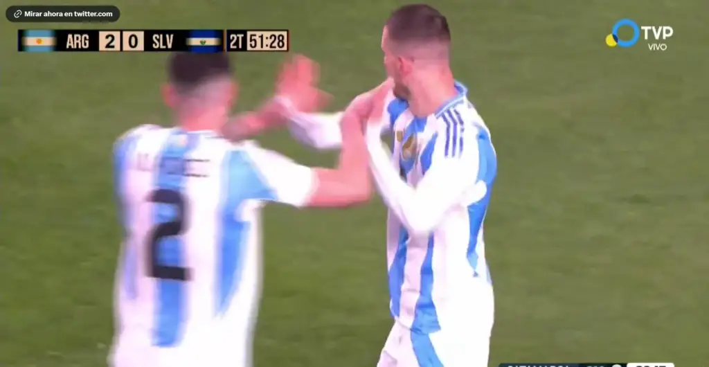 Argentina vs El Salvador 3-0 Amistoso Fecha FIFA 2024
