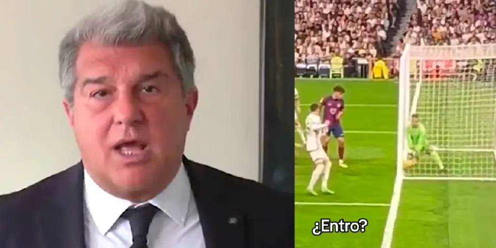 [Video] Joan Laporta analiza pedir que se repita El Clásico entre Real Madrid y Barcelona