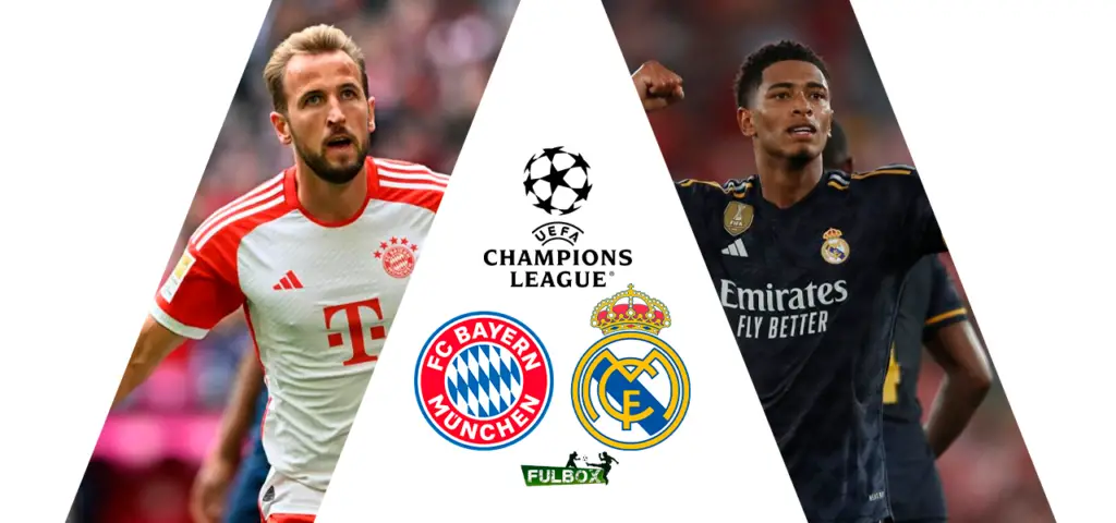 Posibles alineaciones Bayern Múnich vs Real Madrid Semifinales Champions League 2023-24