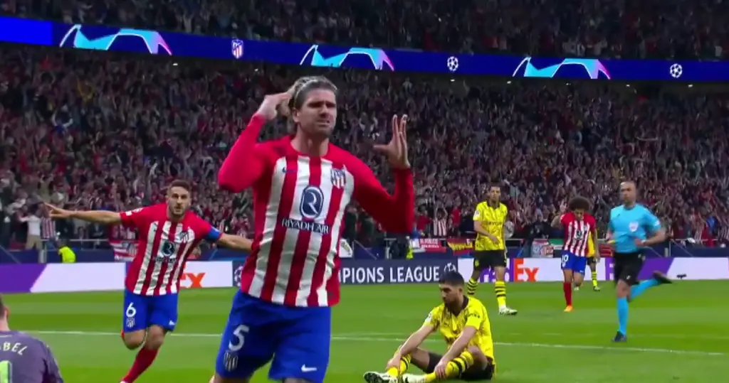 Atlético de Madrid vs Borussia Dortmund 2-1 Cuartos de Final Champions League 2023-24