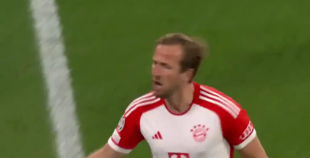 Gol de Harry Kane en el Bayern Múnich vs Real Madrid