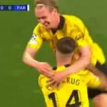 Gol de Niclas Fullkrug en el Borussia Dortmund vs PSG