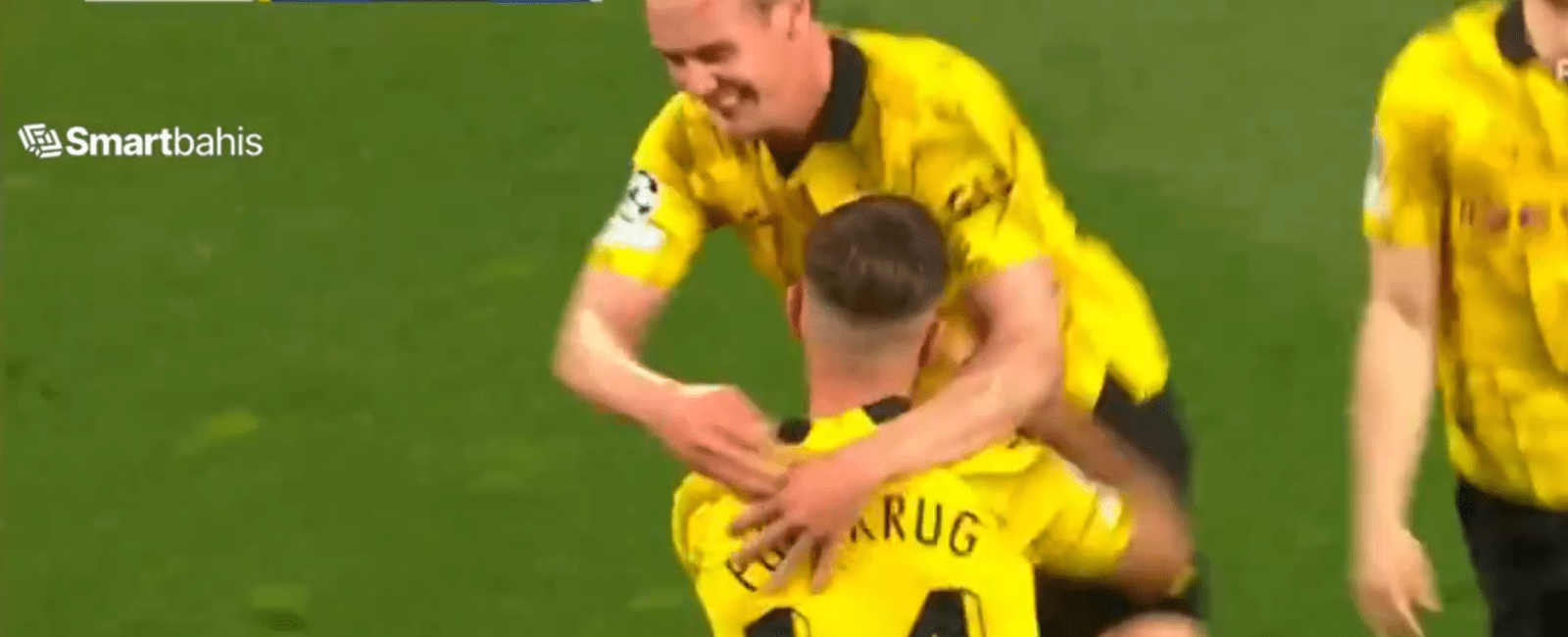 Gol de Niclas Fullkrug en el Borussia Dortmund vs PSG