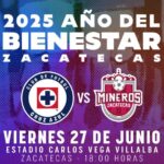 Cruz Azul vs Mineros EN VIVO Copa Bienestar 2025