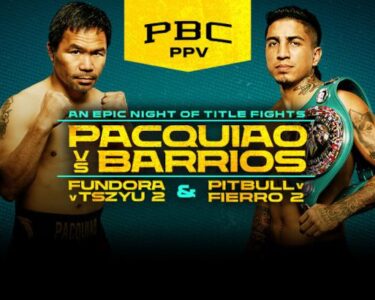 Manny Pacquiao vs Mario Barrios EN VIVO