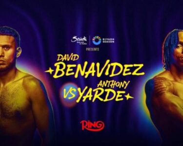 David Benavidez vs Anthony Yarde