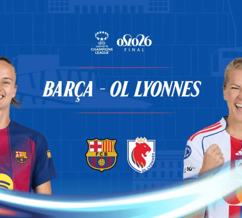 Barcelona vs Lyon Final Champions League Femenina 2025-26