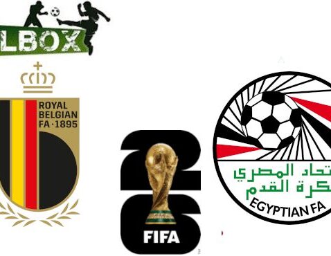 Bélgica vs Egipto