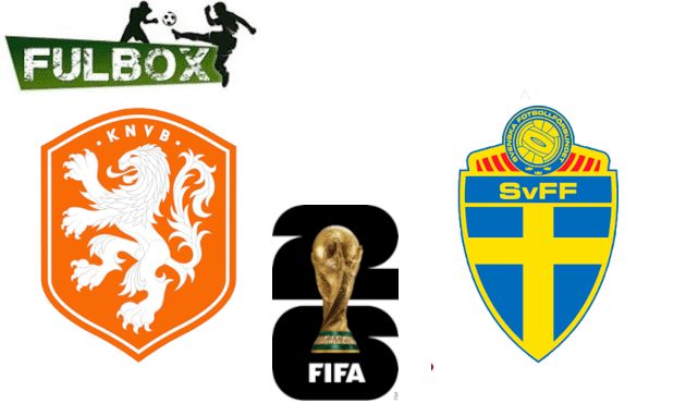 Países Bajos vs Suecia