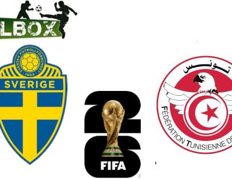 Suecia vs Túnez