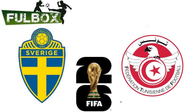 Suecia vs Túnez