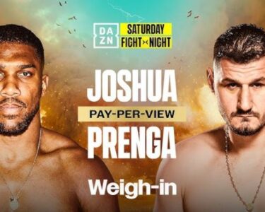Anthony Joshua vs Kristian Prenga