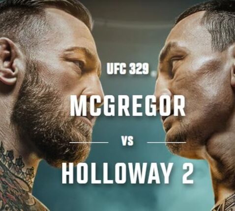 UFC 329 Conor McGregor vs Max Holloway 2026