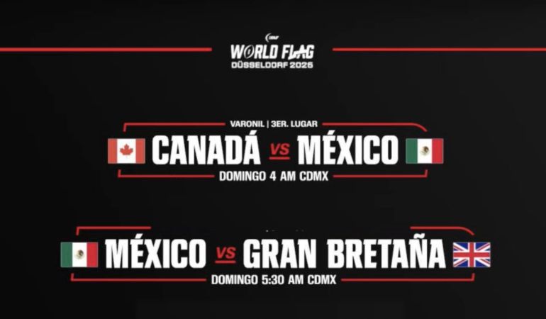 México Medalla de Bronce Flag Football World 2026