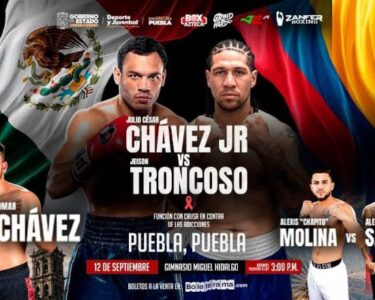 Julio César Chávez Jr vs Jeison Troncoso